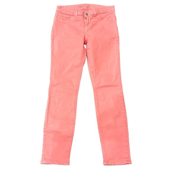J Brand Women's Kate Skinny Jean Coral Pink Size 29 - Picture 2 of 8
